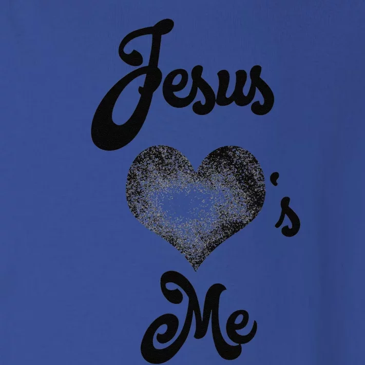 Jesus Loves Me T Heart Toddler Long Sleeve Shirt