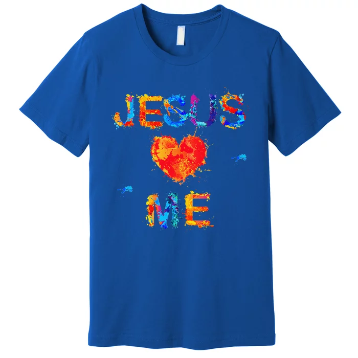 JESUS LOVES ME WITH A STRONG MESSAGE Premium T-Shirt