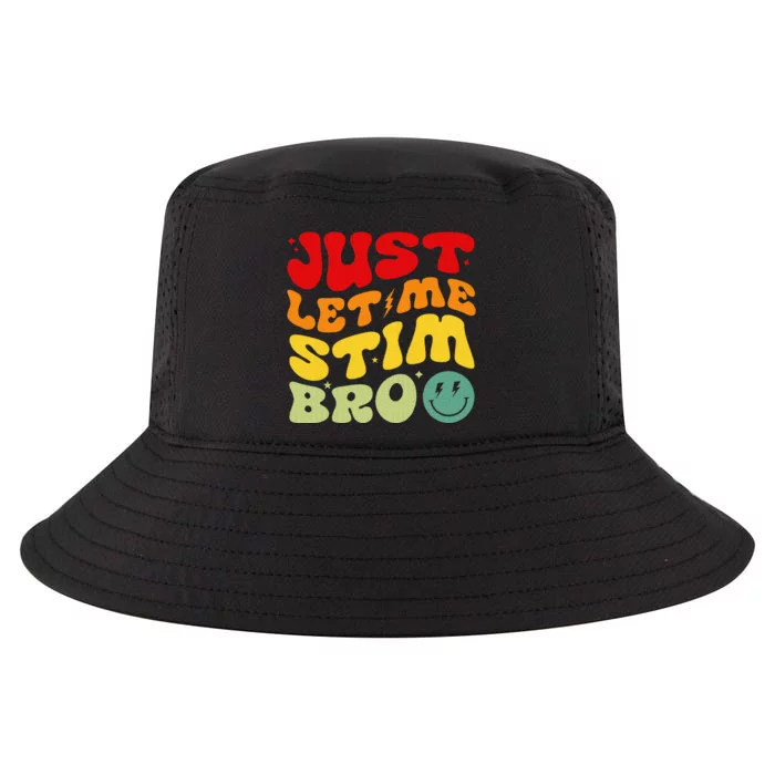 Just Let Me Stim Bro Autism Awareness Cool Comfort Performance Bucket Hat