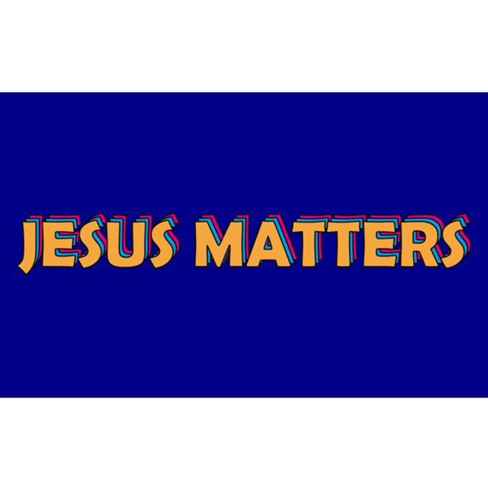 Jesus' Life Matters He Died Ll And He Is My Superhero Gift Bumper Sticker