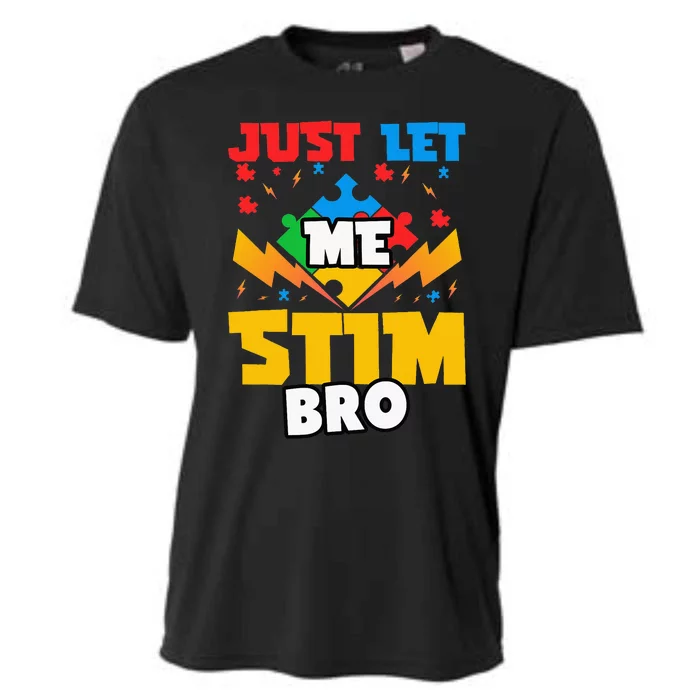 Just Let Me Stim Bro Cooling Performance Crew T-Shirt