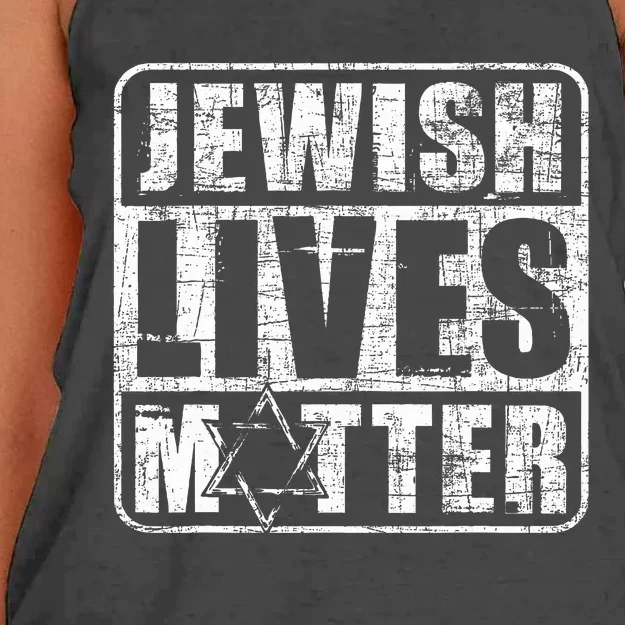 Jewish Lives Matter  Jews Hebrew Israelites Passover Pesach Women's Knotted Racerback Tank