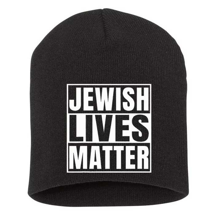 Jewish Lives Matter Hebrew Jews Passover Jewish Short Acrylic Beanie