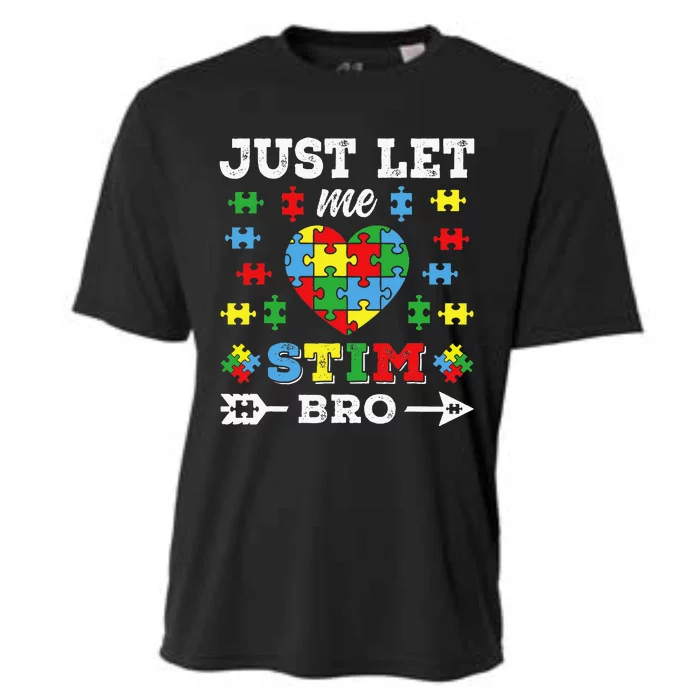 Just Let Me Stim Bro Cooling Performance Crew T-Shirt