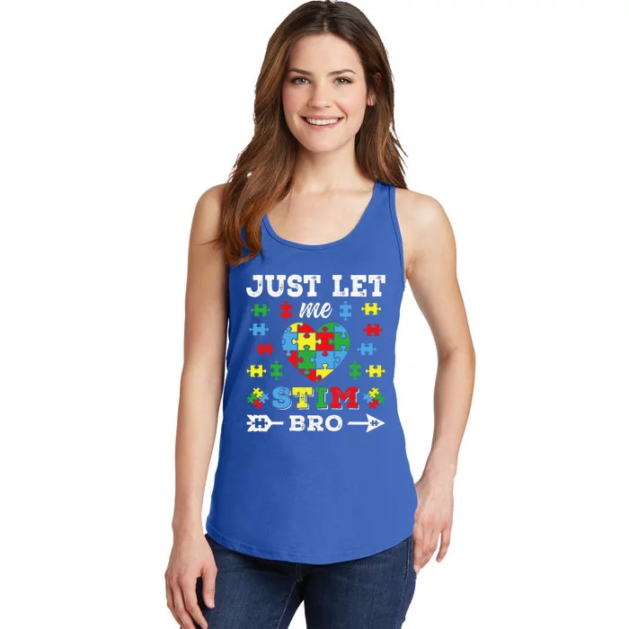 Just Let Me Stim Bro Ladies Essential Tank