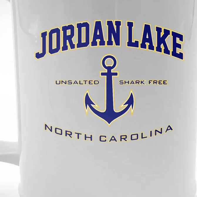 Jordan Lake Nc Front & Back Beer Stein