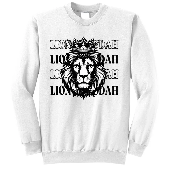 Jesus Lion of Judah Christian Bible Verse Faith Hope Love Sweatshirt