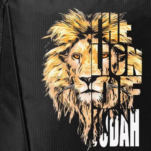 Jesus Lion Of Judah City Backpack