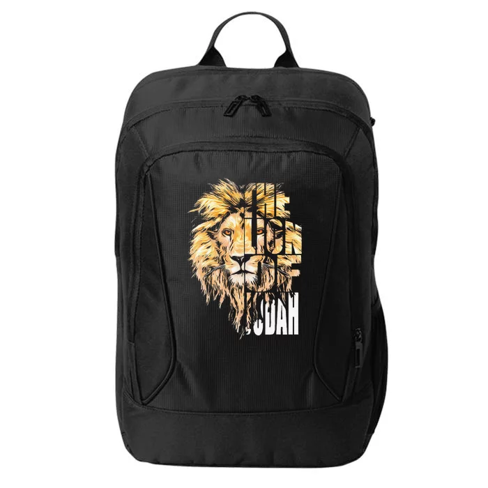 Jesus Lion Of Judah City Backpack