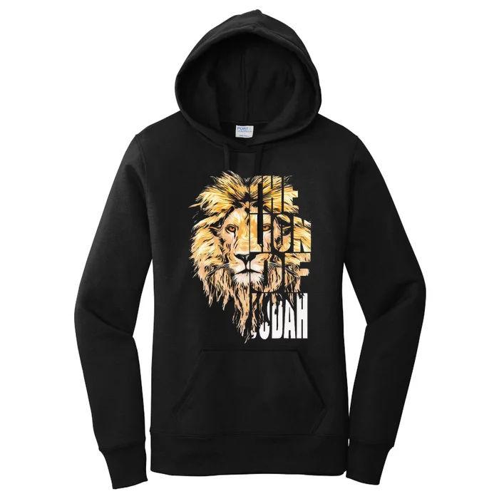 Jesus Lion Of Judah Women's Pullover Hoodie