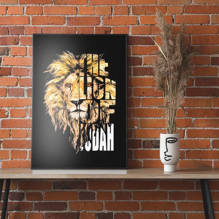 Jesus Lion Of Judah Poster