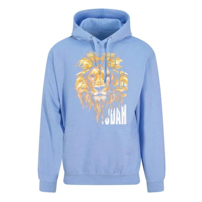 Jesus Lion Of Judah Unisex Surf Hoodie