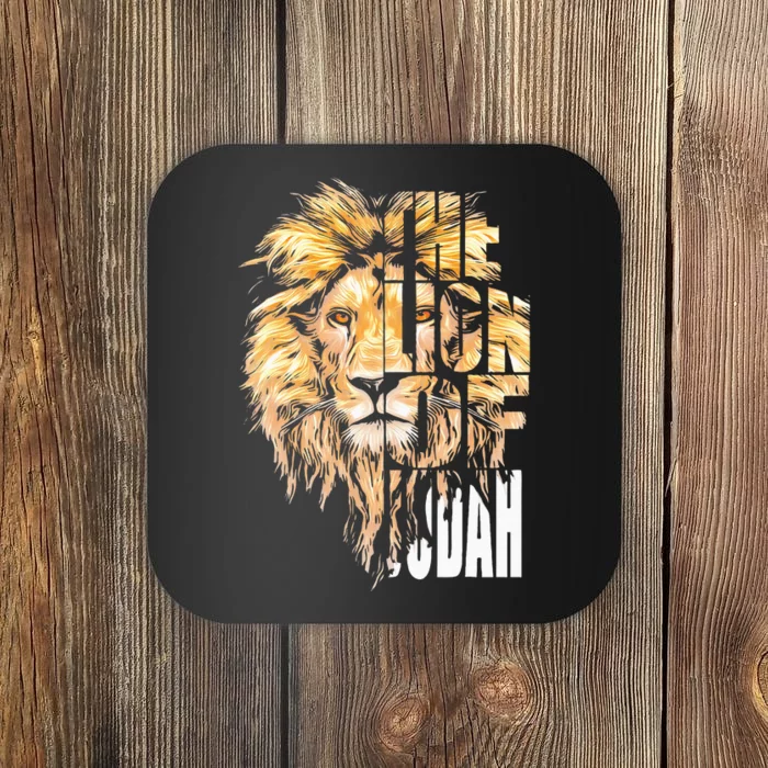 Jesus Lion Of Judah Christian Gift Coaster