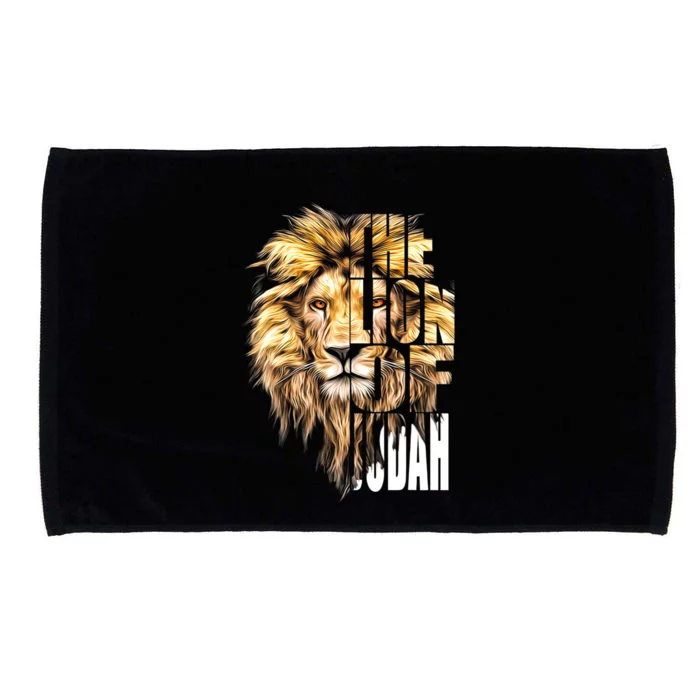 Jesus Lion Of Judah Christian Gift For Women Microfiber Hand Towel