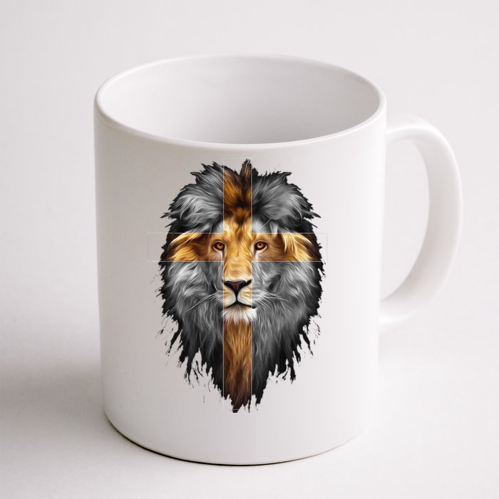 Jesus Lion Of Judah Front & Back Coffee Mug