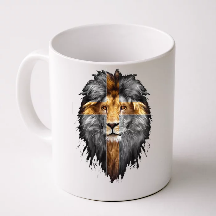 Jesus Lion Of Judah Front & Back Coffee Mug