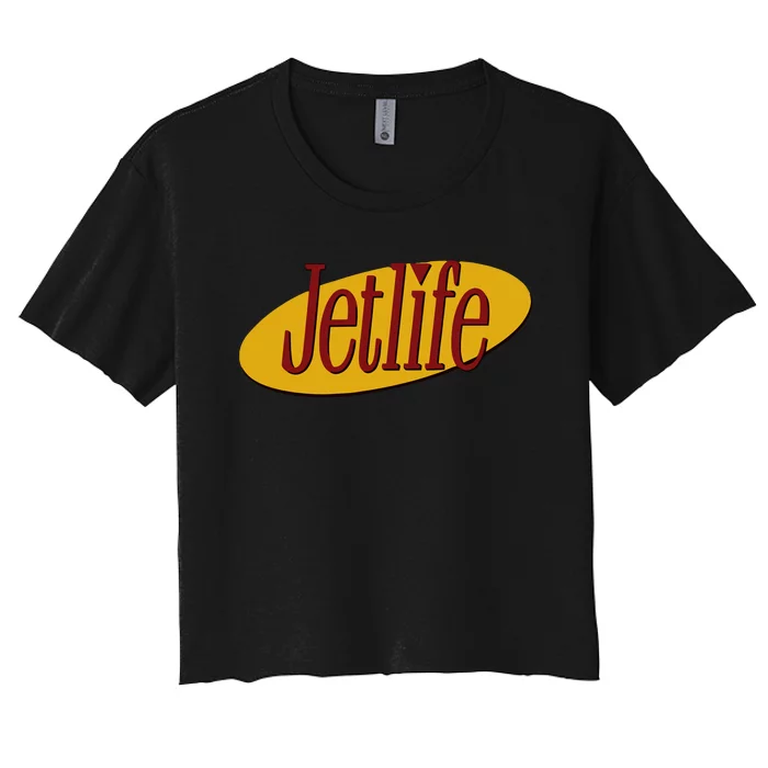 Jet Life S.E.I.N.F.E.L.D Women's Crop Top Tee