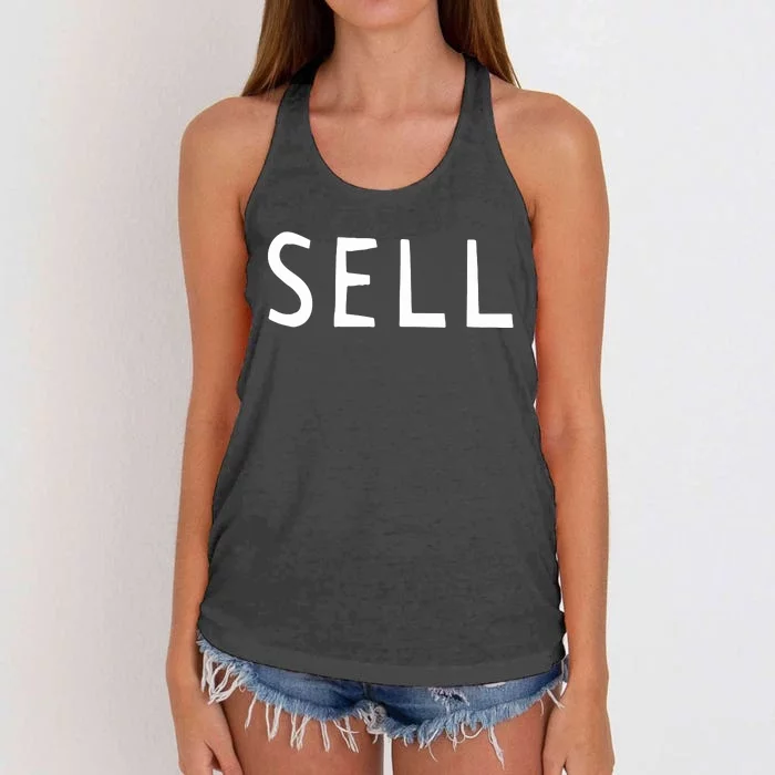 Jay Lane Sell The Team Women's Knotted Racerback Tank