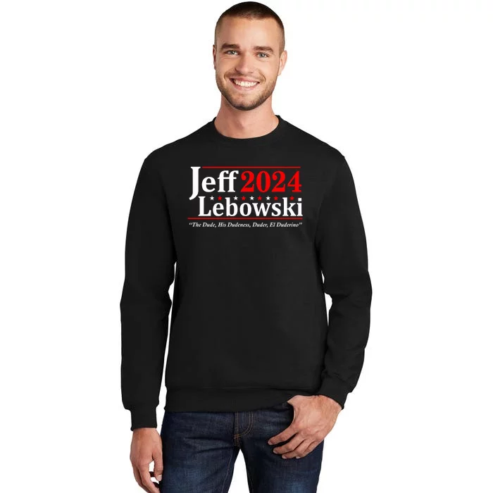 Jeff Lebowski The Dude For President Election 2024 Sweatshirt