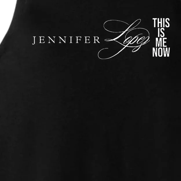 Jennifer Lopez This Is Me Now Ladies Tri-Blend Wicking Tank