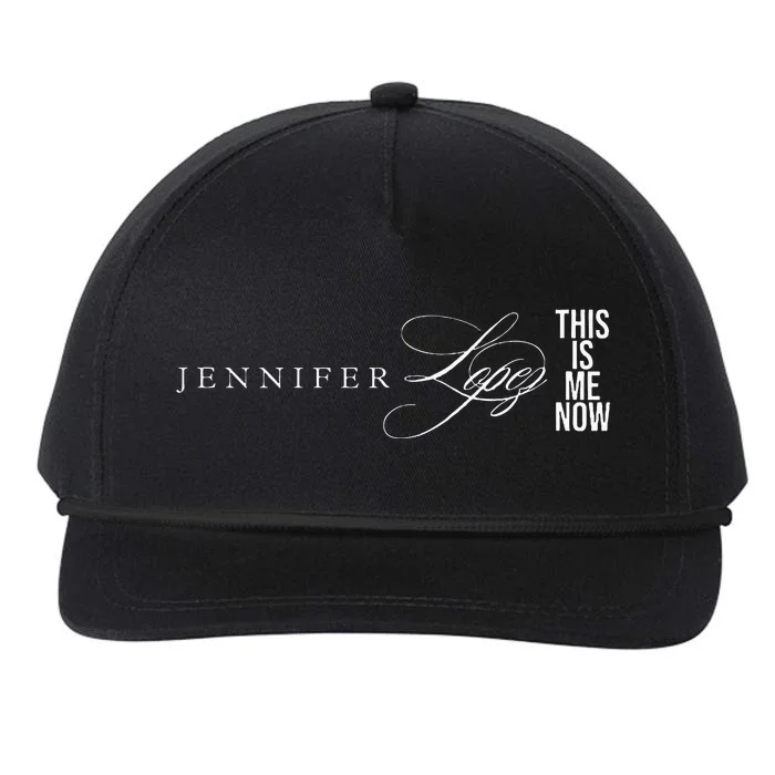 Jennifer Lopez This Is Me Now Snapback Five-Panel Rope Hat