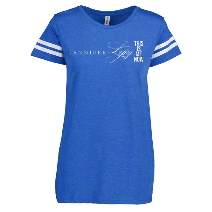 Jennifer Lopez This Is Me Now Enza Ladies Jersey Football T-Shirt