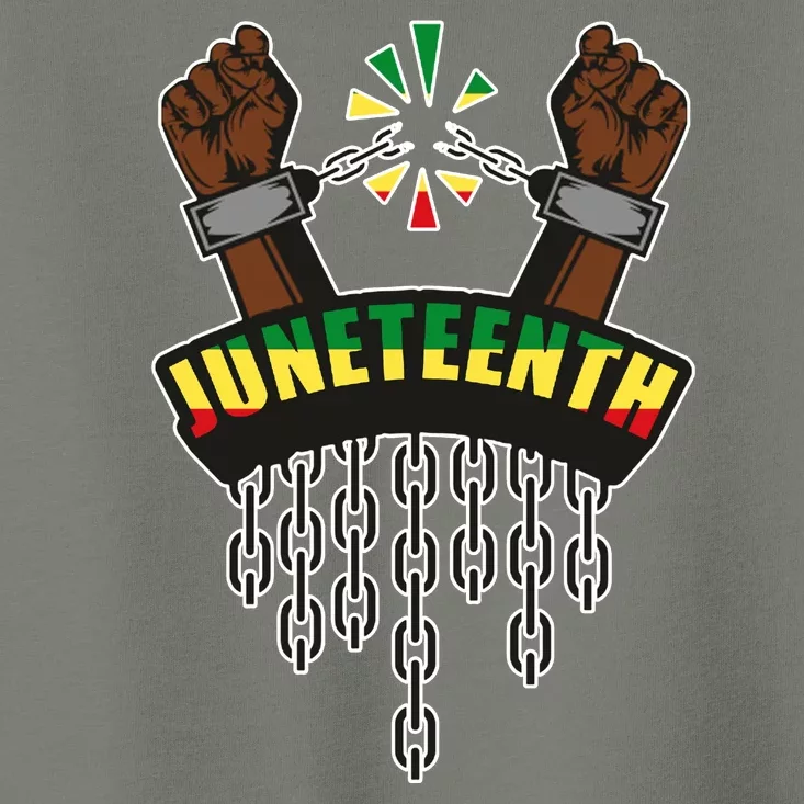 Juneteenth Locked Up Hands Freedom Toddler T-Shirt