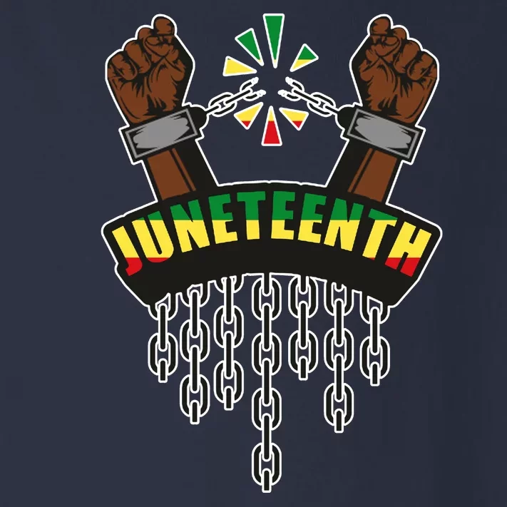 Juneteenth Locked Up Hands Freedom Toddler Long Sleeve Shirt