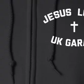 Jesus Loves UK Garage Full Zip Hoodie