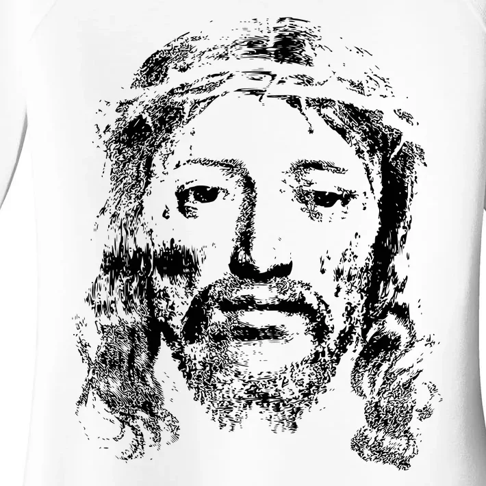 Jesus Lover Vintage Christianity Women's Perfect Tri Tunic Long Sleeve Shirt