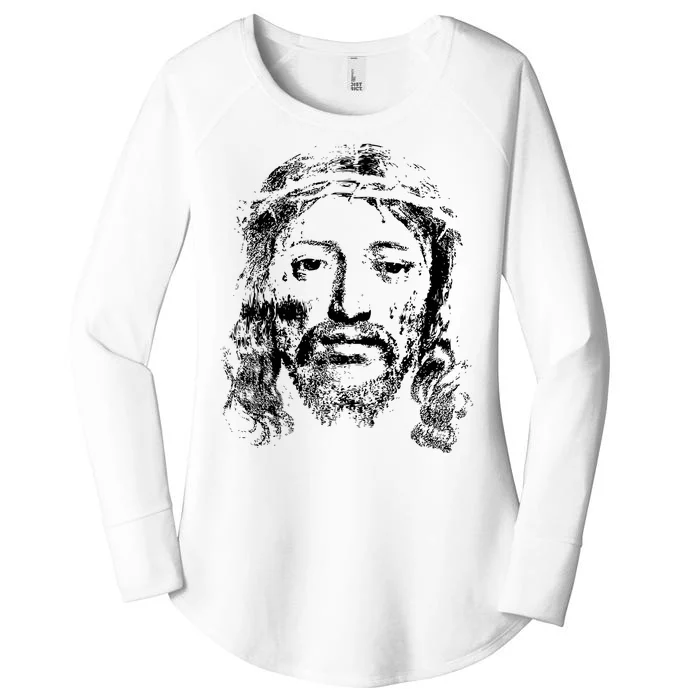 Jesus Lover Vintage Christianity Women's Perfect Tri Tunic Long Sleeve Shirt