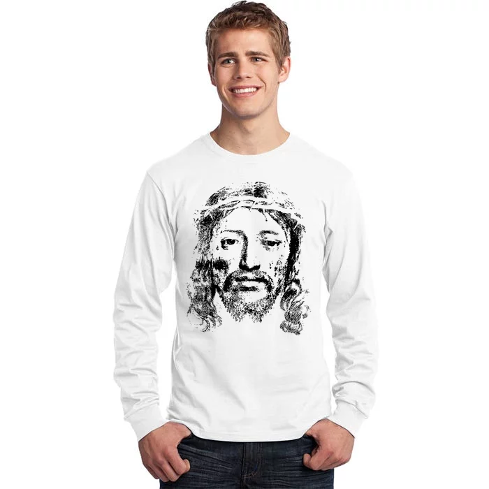 Jesus Lover Vintage Christianity Tall Long Sleeve T-Shirt