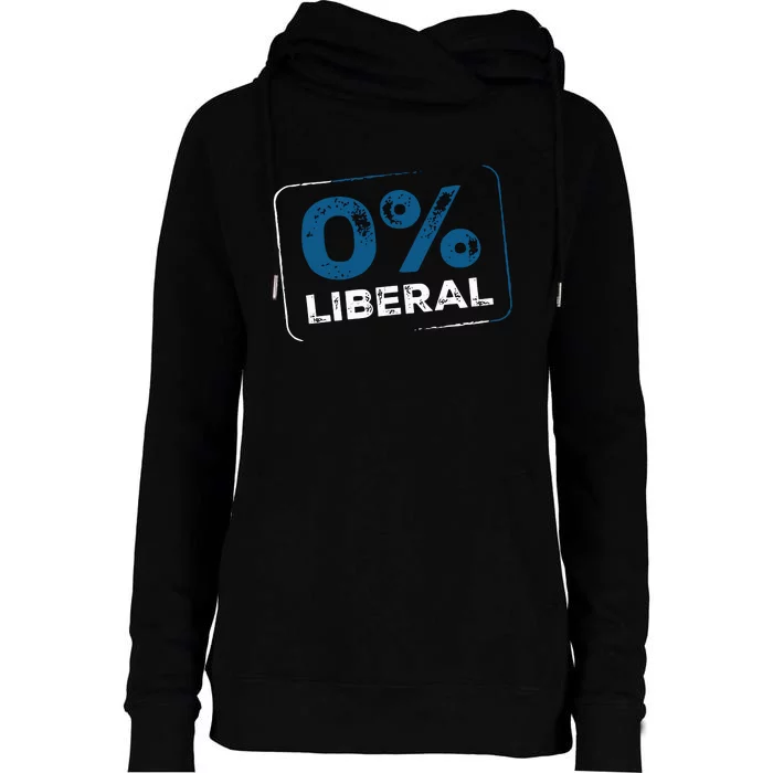 John Lydon Wearing 0%Liberal Womens Funnel Neck Pullover Hood