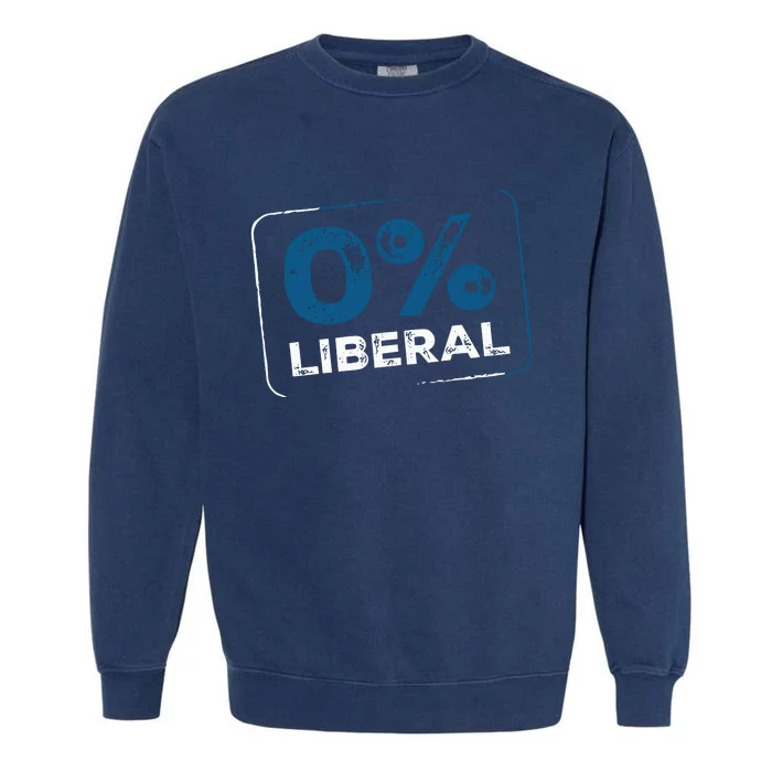 John Lydon Wearing 0%Liberal Garment-Dyed Sweatshirt