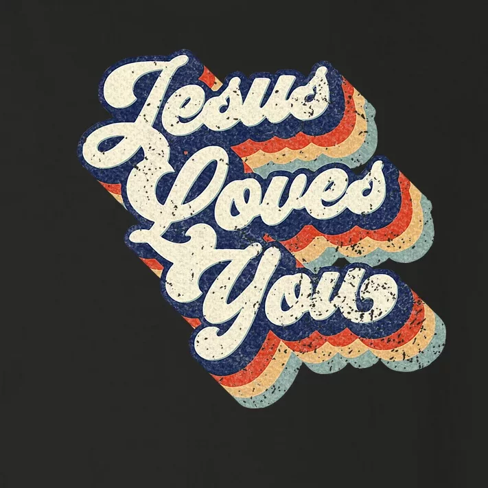 Jesus Loves You Toddler Long Sleeve Shirt