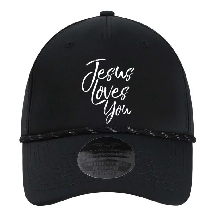 Jesus Loves You Gift Cute Christian Evangelism Gift Performance The Dyno Cap