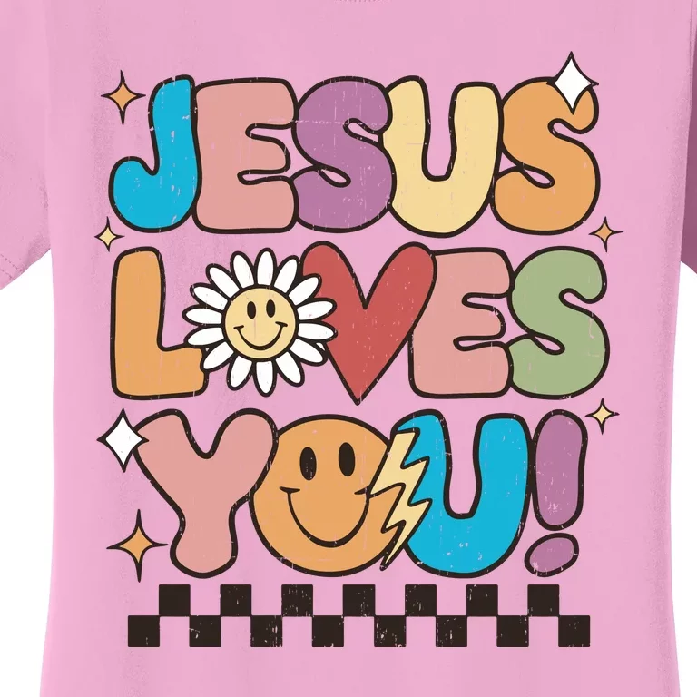 Jesus Loves You Come To Christ Our Lord Christian Catholic Women's T-Shirt