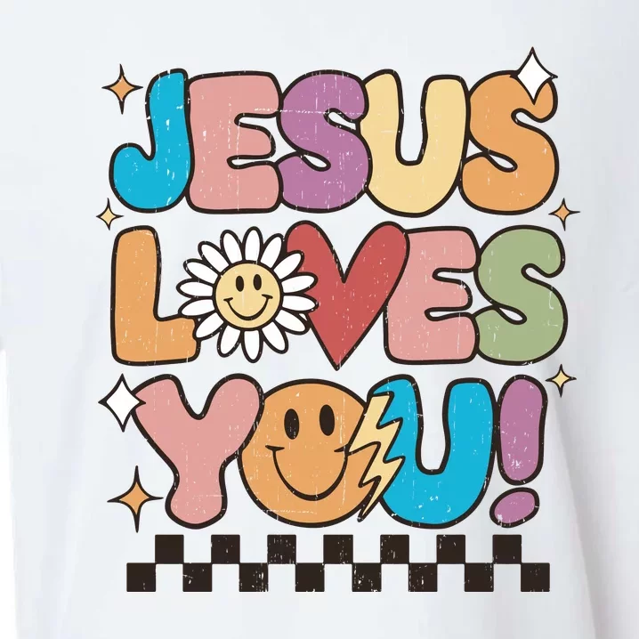 Jesus Loves You Come To Christ Our Lord Christian Catholic Sueded Cloud Jersey T-Shirt