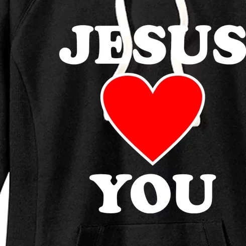 Jesus Loves You Come As You Are Women's Fleece Hoodie