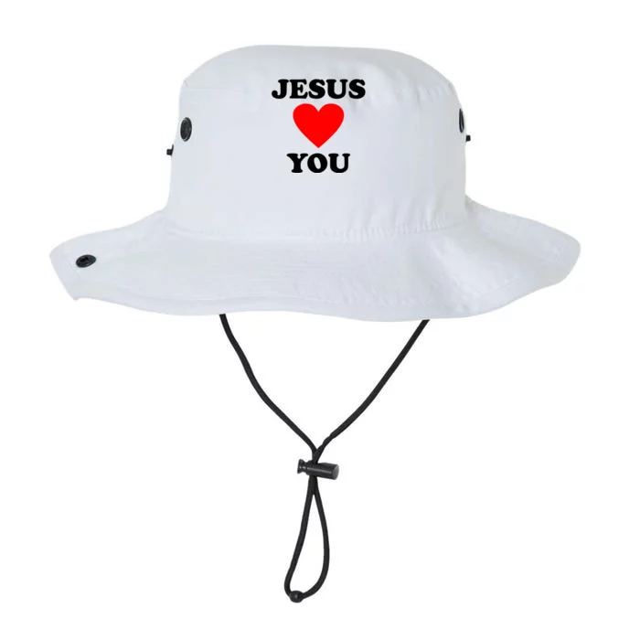 Jesus Loves You Come As You Are Legacy Cool Fit Booney Bucket Hat