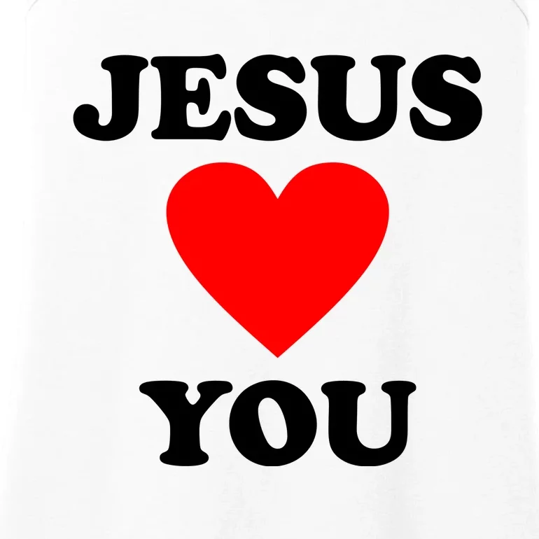 Jesus Loves You Come As You Are Ladies Essential Tank