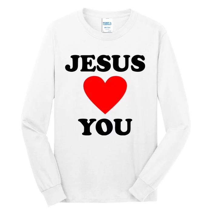 Jesus Loves You Come As You Are Tall Long Sleeve T-Shirt