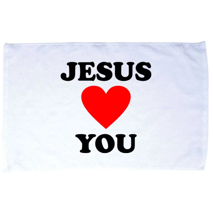 Jesus Loves You Come As You Are Microfiber Hand Towel