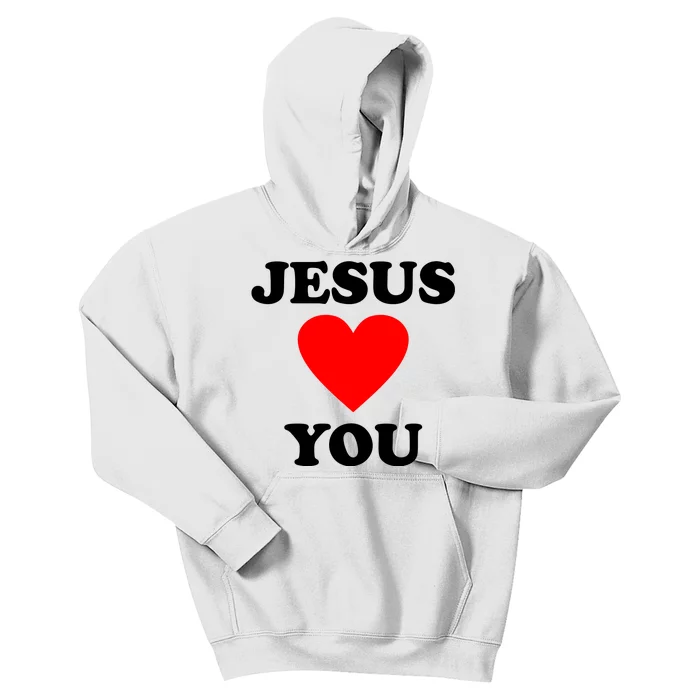 Jesus Loves You Come As You Are Kids Hoodie