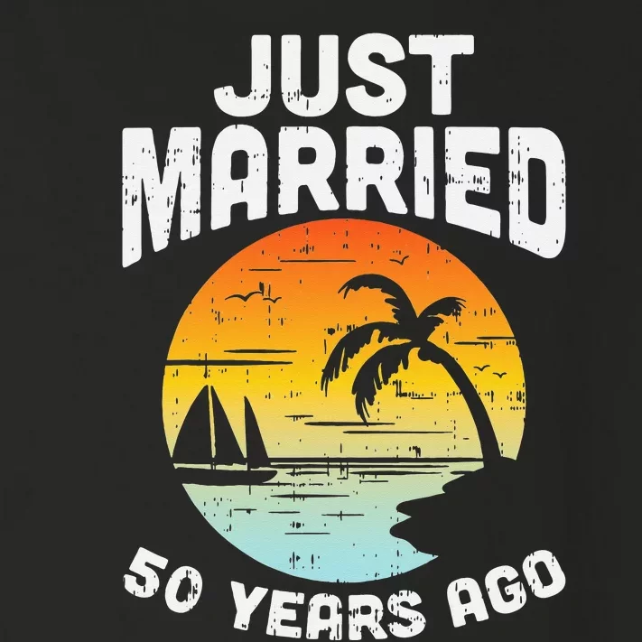 Just Married 50 Years Ago Anniversary Cruise Toddler Long Sleeve Shirt