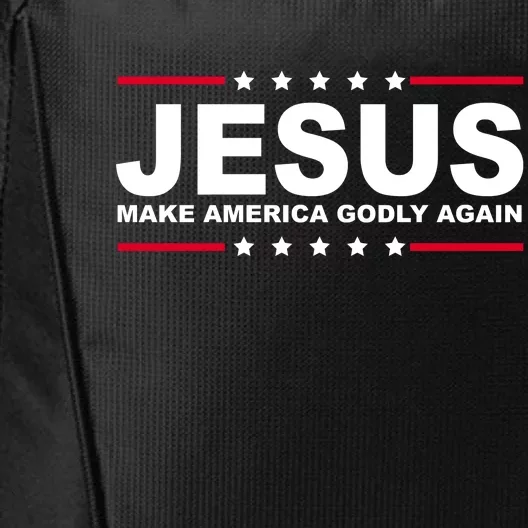 Jesus Make America Godly Again City Backpack