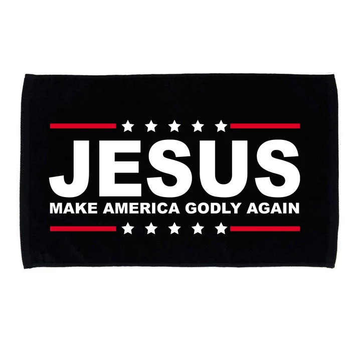 Jesus Make America Godly Again Microfiber Hand Towel