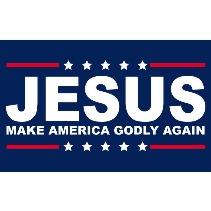 Jesus Make America Godly Again Bumper Sticker