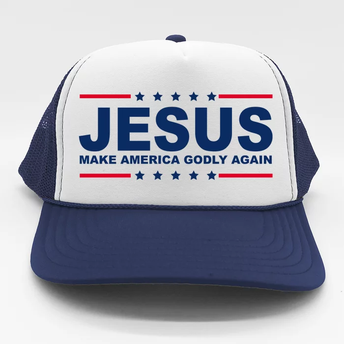 Jesus Make America Godly Again Trucker Hat