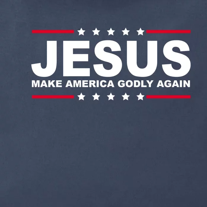 Jesus Make America Godly Again Zip Tote Bag